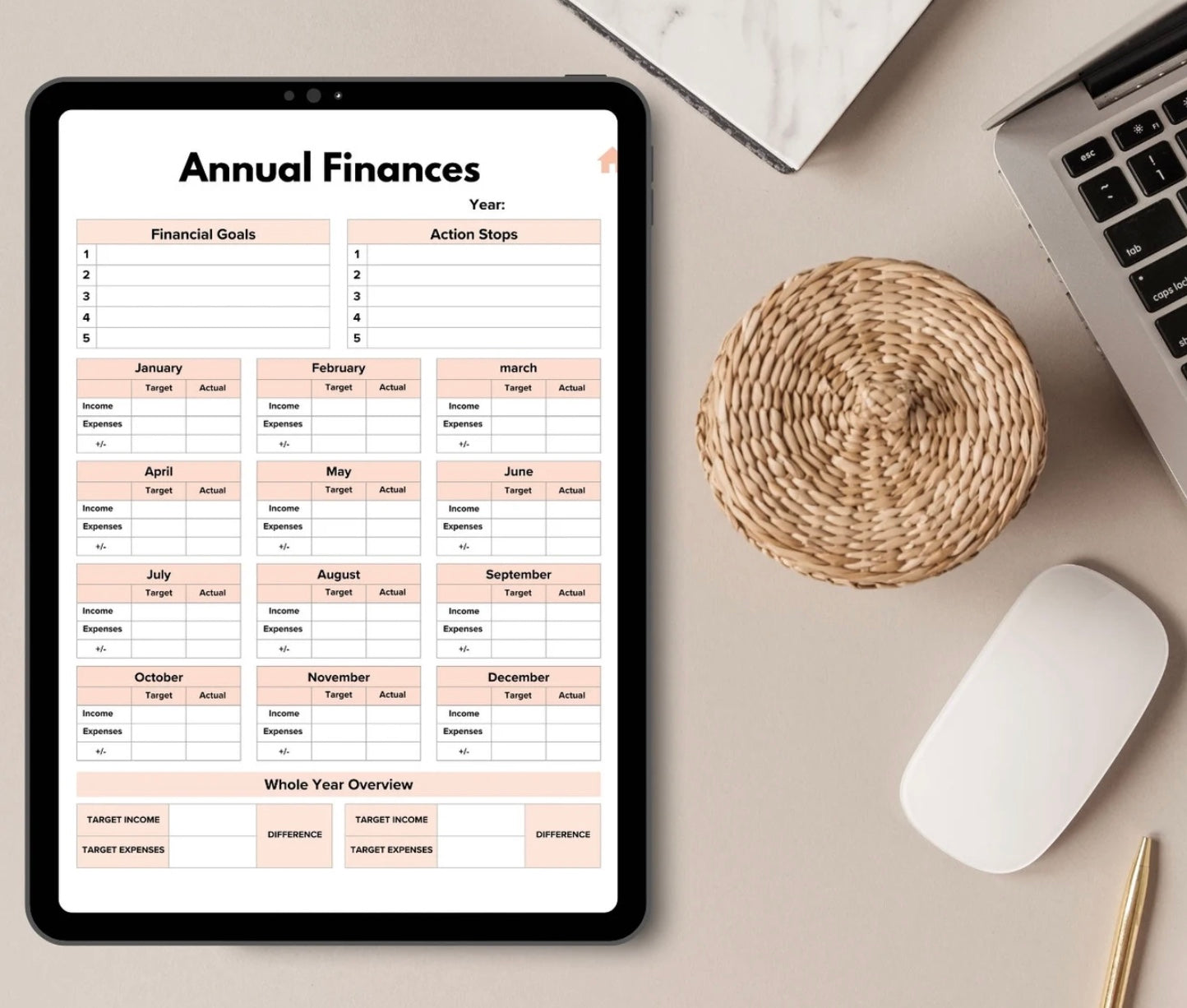 π° Finance Digital Planner β Take Control of Your Money with Ease! π°