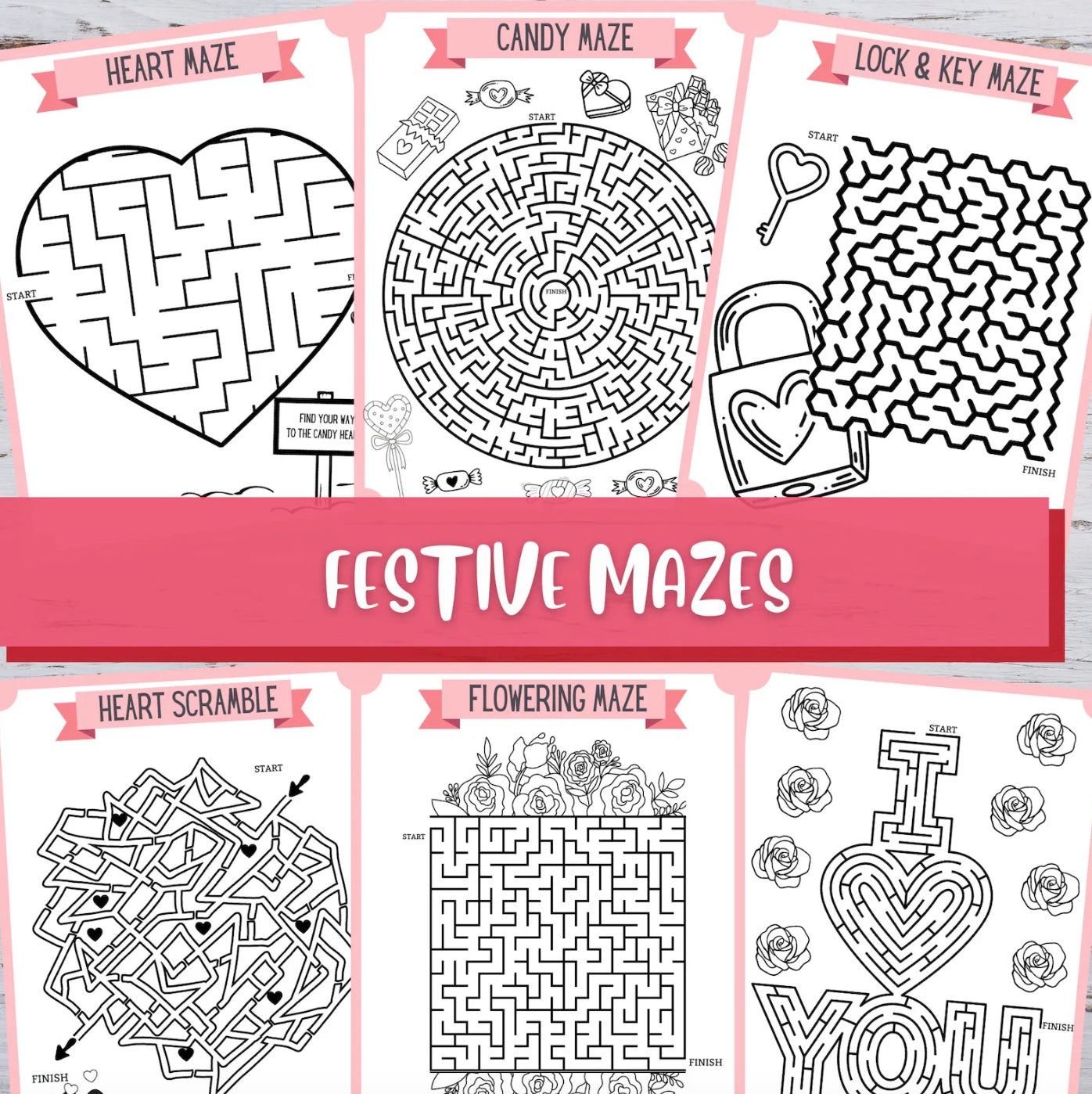 Freebie - Valentine's Day Activity Pages