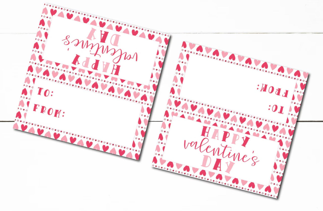 Freebie - Valentine's Day Bag Topper