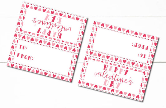 Freebie - Valentine's Day Bag Topper