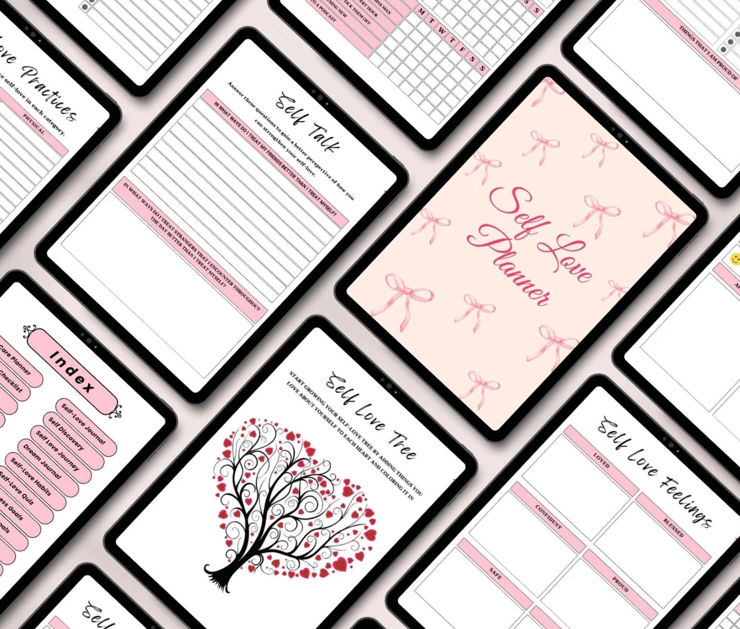 ✨ Self-Love Digital Planner – A Guided Journal for Confidence &amp; Growth ✨