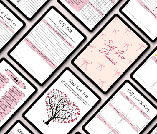 ✨ Self-Love Digital Planner – A Guided Journal for Confidence &amp; Growth ✨