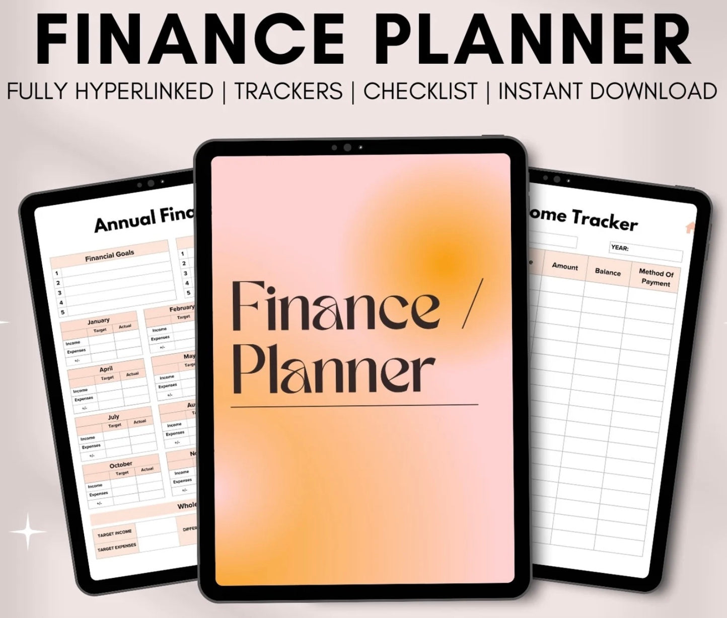 💰 Finance Digital Planner – Take Control of Your Money with Ease! 💰