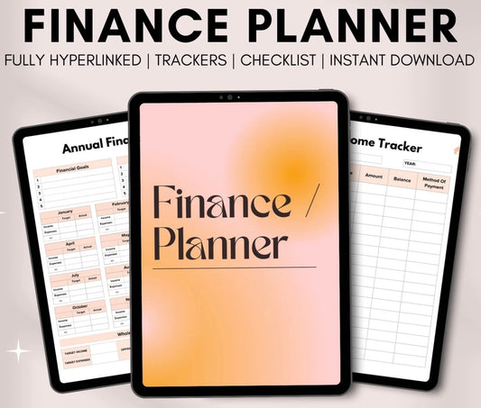 💰 Finance Digital Planner – Take Control of Your Money with Ease! 💰