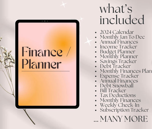 💰 Finance Digital Planner – Take Control of Your Money with Ease! 💰