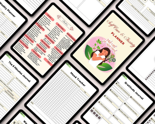 🌿 Self-Care & Anxiety Digital Journal – Find Calm &amp; Balance in Your Daily Life 🌿