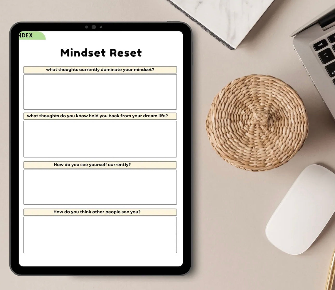 🌿 Self-Care & Anxiety Digital Journal – Find Calm &amp; Balance in Your Daily Life 🌿