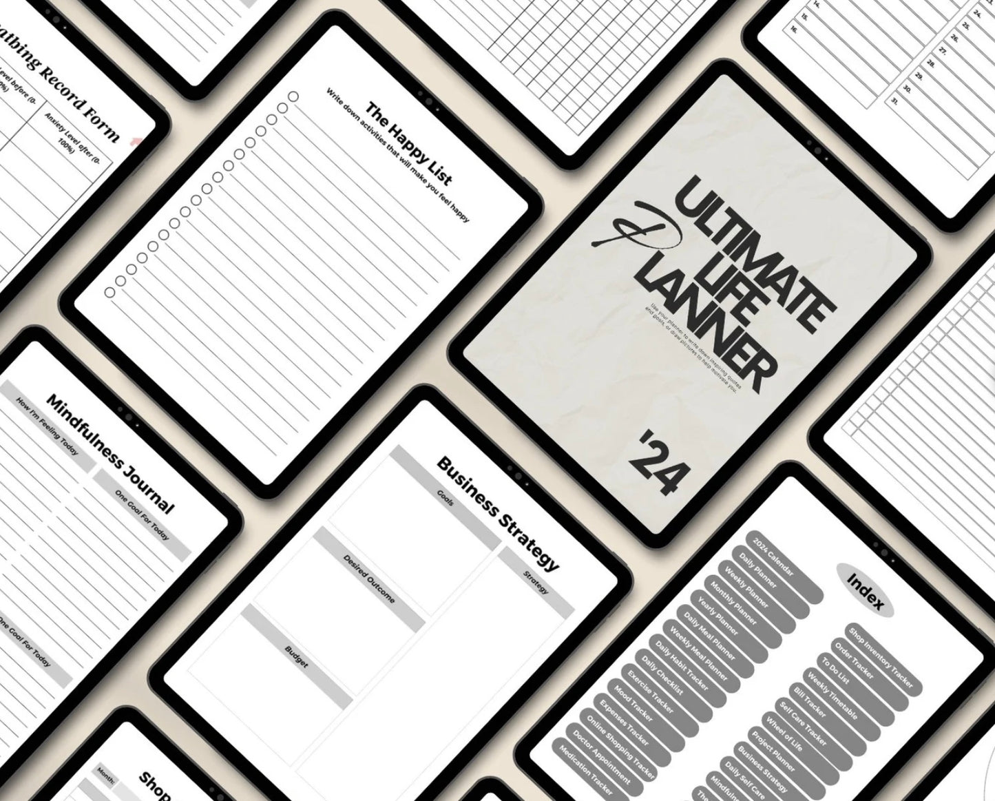 📒 Ultimate Life Planner – Organize Your Life & Achieve Your Goals! ✨